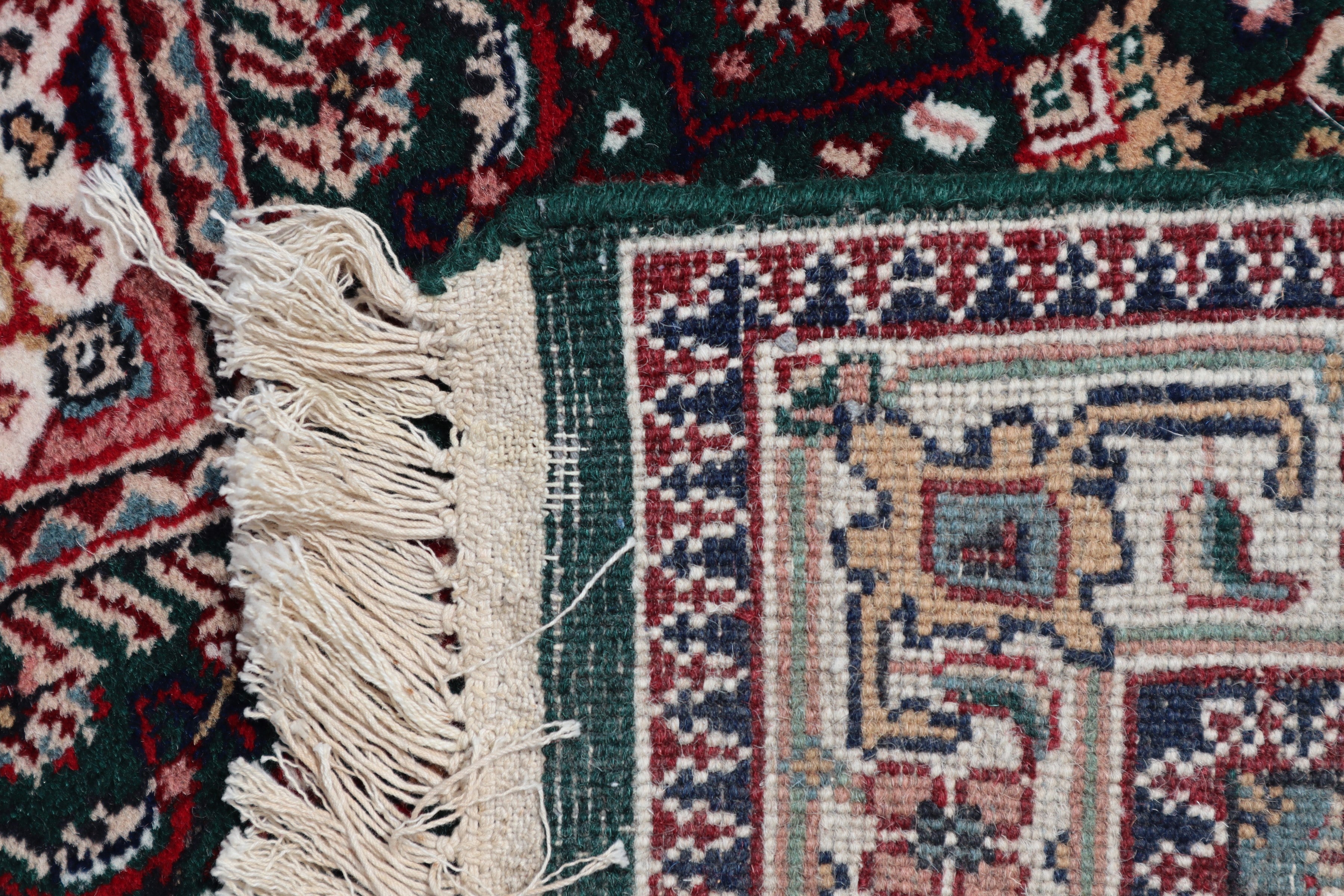 Bidjar Runner, Hand Knotted Runner, Geometric Runner