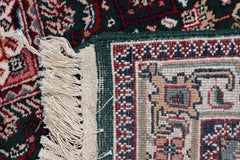 Bidjar Runner, Hand Knotted Runner, Geometric Runner