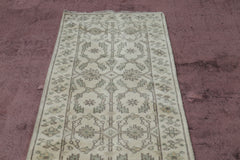 Oushak Runner, Persian Runner, Indian Runner, 3x10 Rug