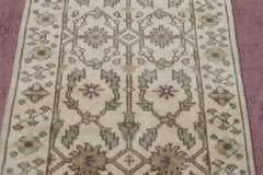 Oushak Runner, Persian Runner, Indian Runner, 3x10 Rug