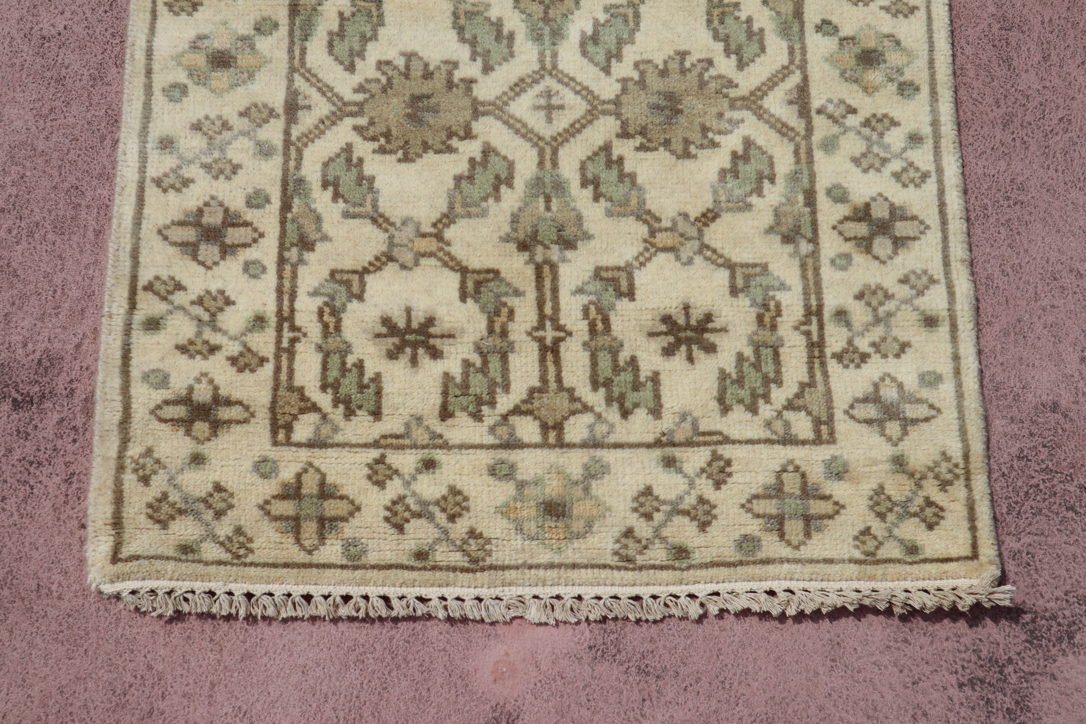 Oushak Runner, Persian Runner, Indian Runner, 3x10 Rug