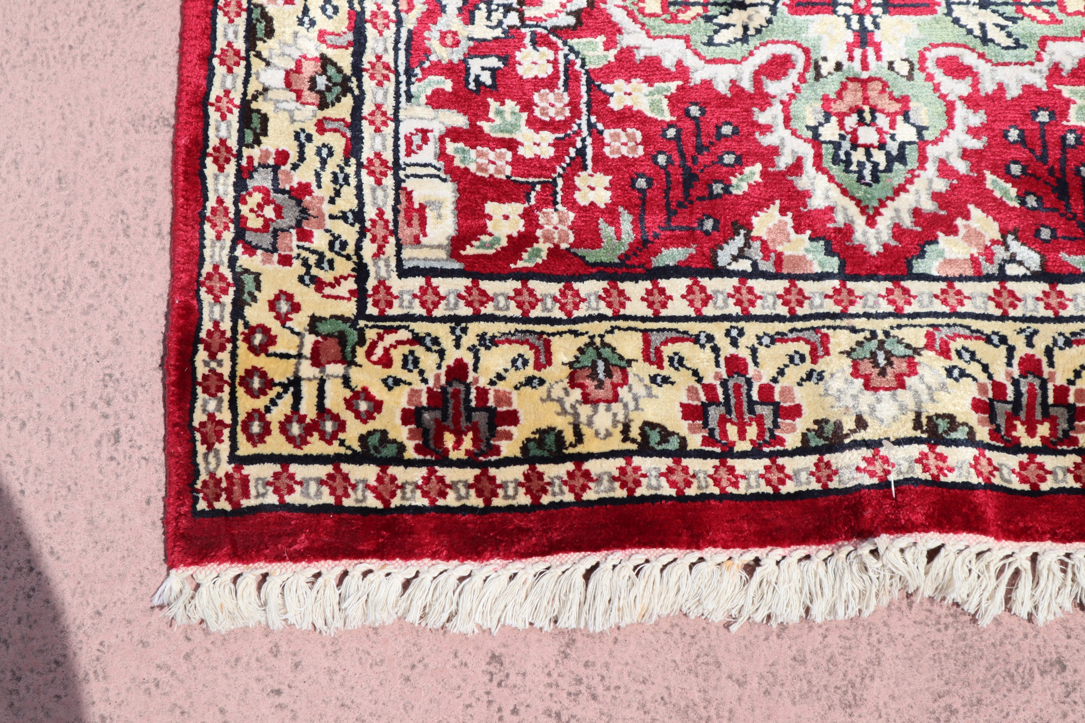 Jammu Kashmir Runner, Colorful Runner, Indian Runner Rug