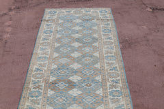 Khotan Runner, Afghani Oushak Rug, Authentic Runner