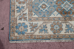 Khotan Runner, Afghani Oushak Rug, Authentic Runner