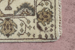 Oushak Runner, Oriental Runner, Persian Design Runner, 3x12 ft Rug