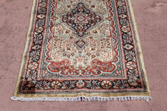 Jammu Kashmir Runner, Oriental Runner, Hand Knotted Wool Runner