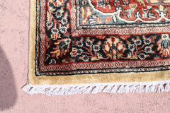 Jammu Kashmir Runner, Oriental Runner, Hand Knotted Wool Runner