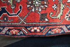 Rust Serapi Rug, Traditional Wool Rug, Hand Knotted Area Rug