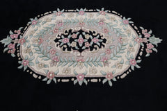 Floral Rug, Geometric Rug, Abussan Design Rug