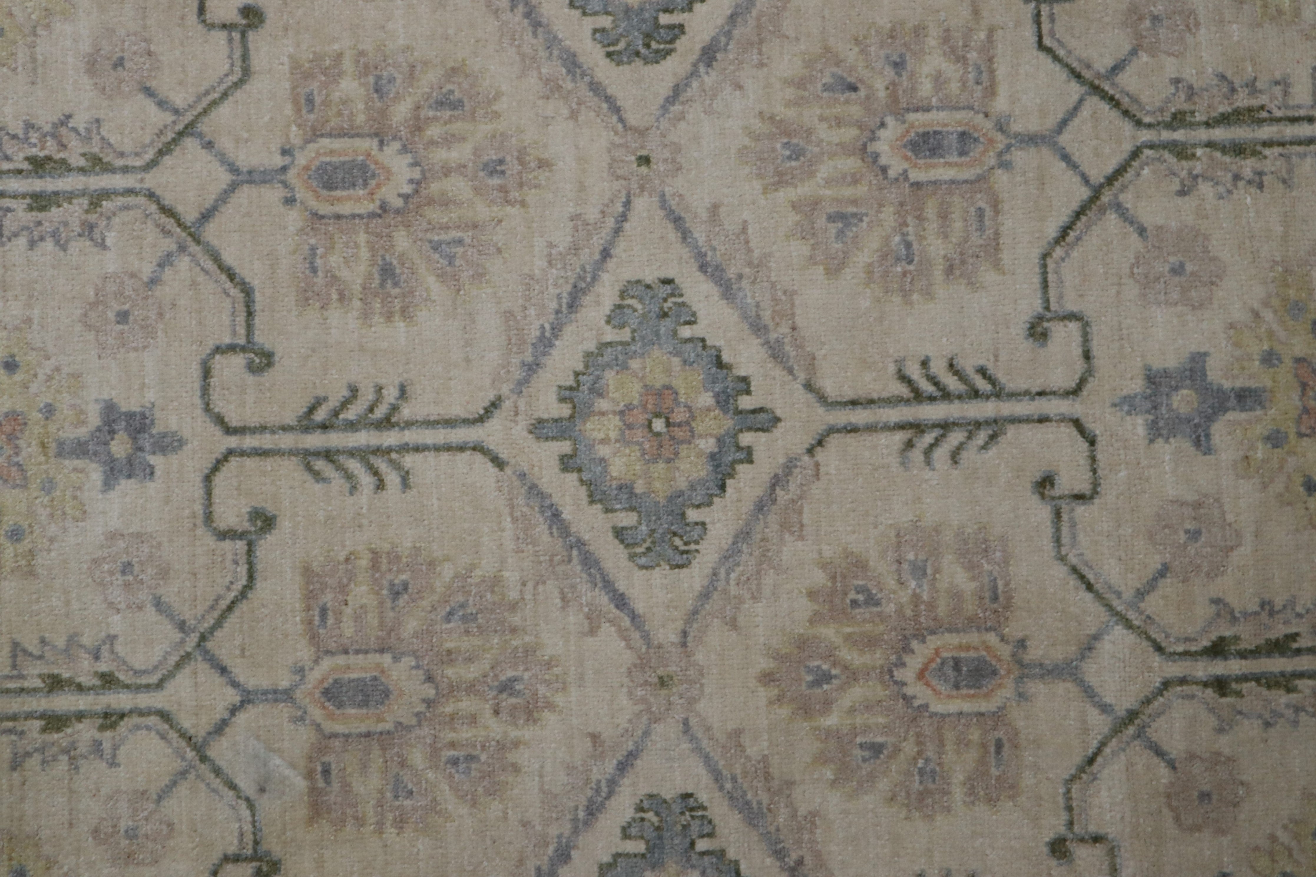 Peshawar Design Rug, Hand Knotted Afghan Rug, Area Rug On Carpet