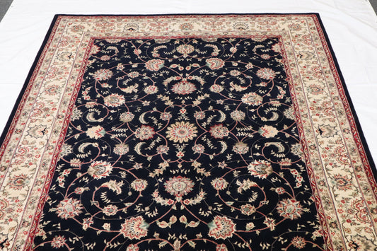 Traditional Rug, Indian Wool Rug, Colorful Area Rug
