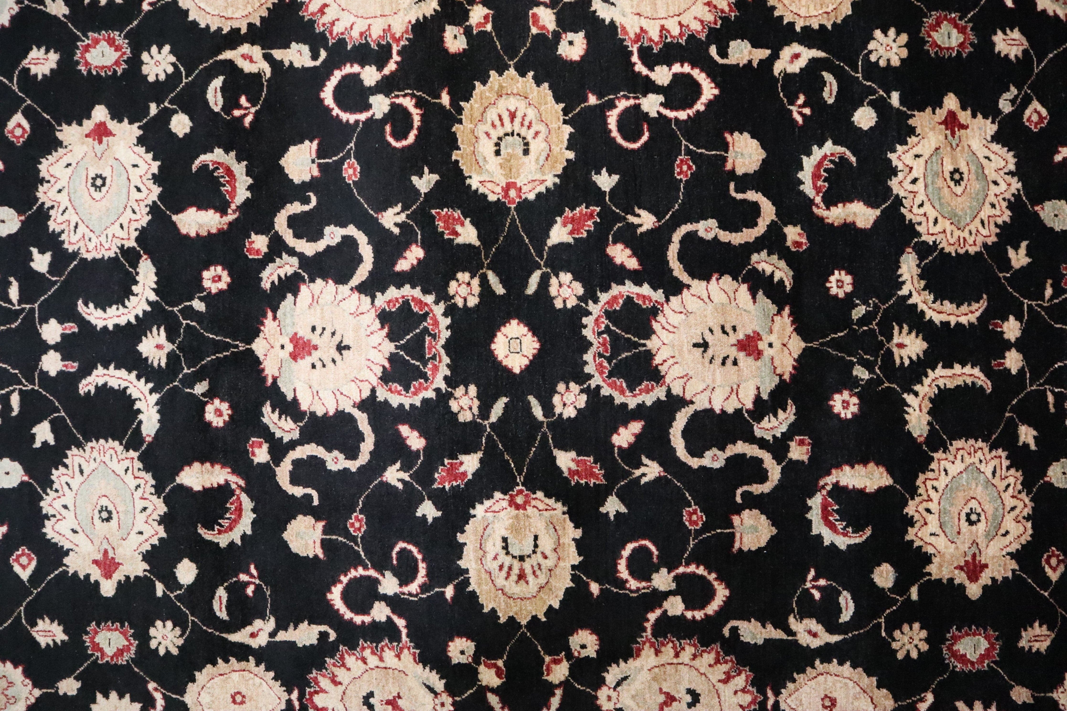 Black Oriental Rug, Oushak Rug, Pakistani Rug, Area Rugs On Carpet