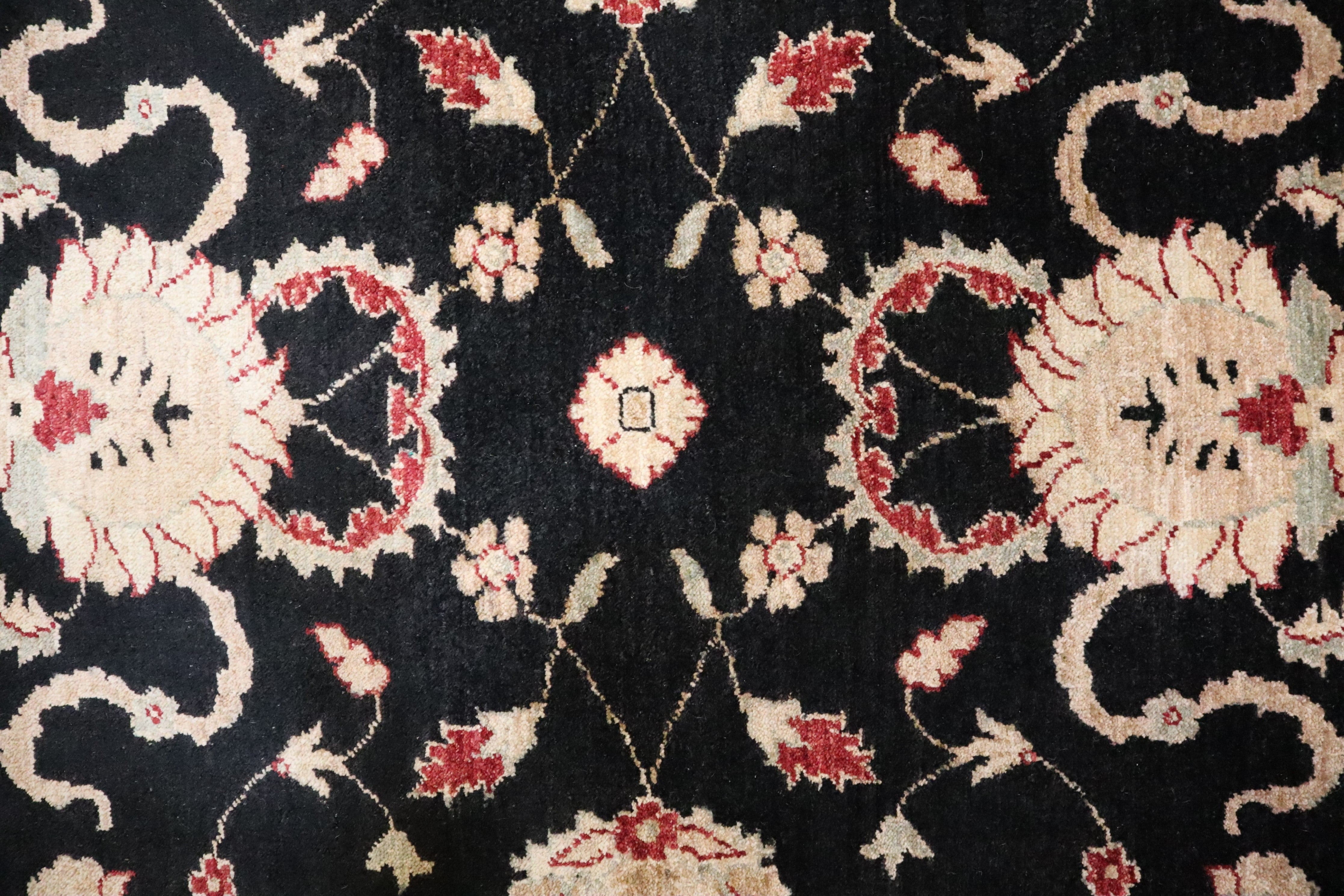 Black Oriental Rug, Oushak Rug, Pakistani Rug, Area Rugs On Carpet