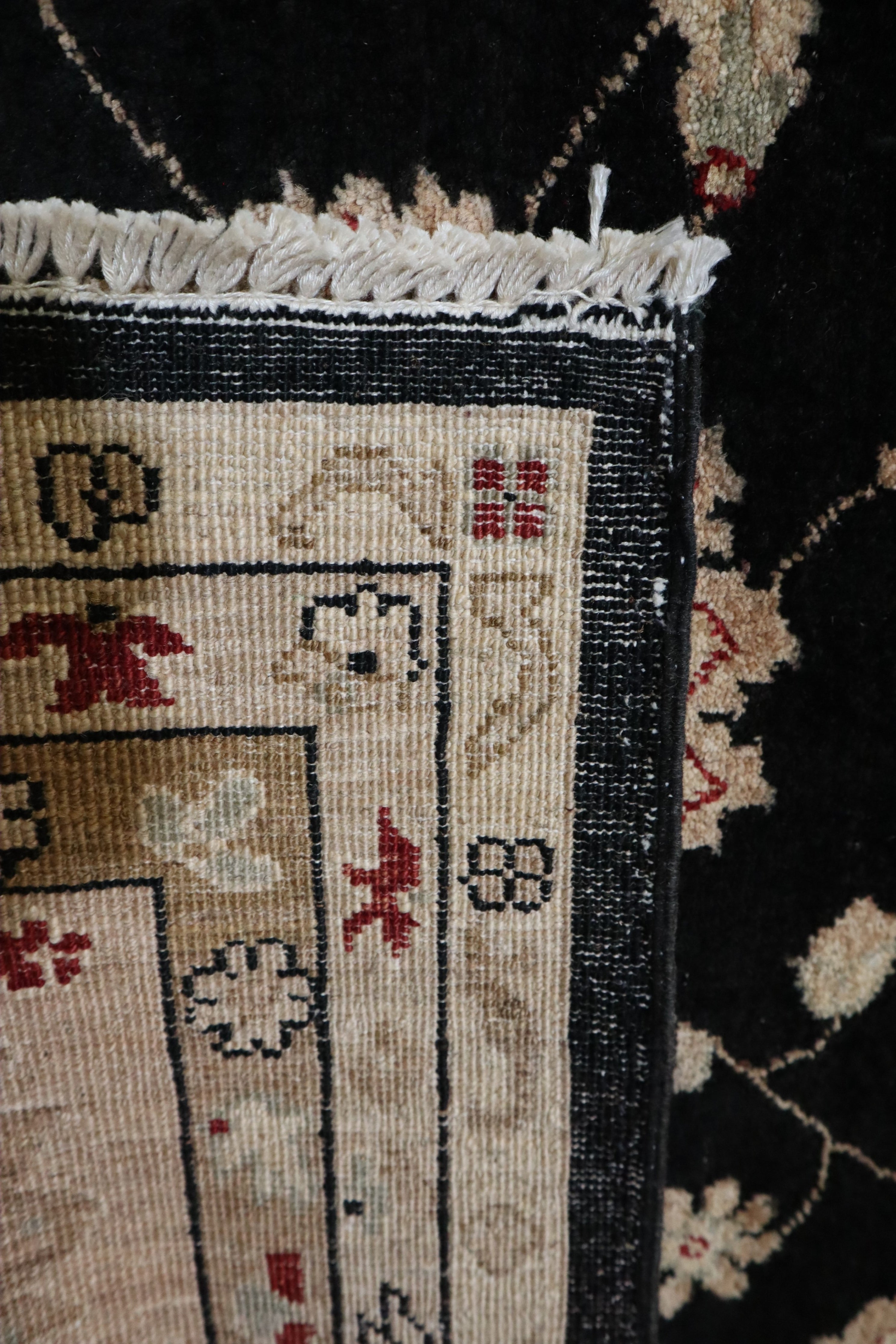 Black Oriental Rug, Oushak Rug, Pakistani Rug, Area Rugs On Carpet