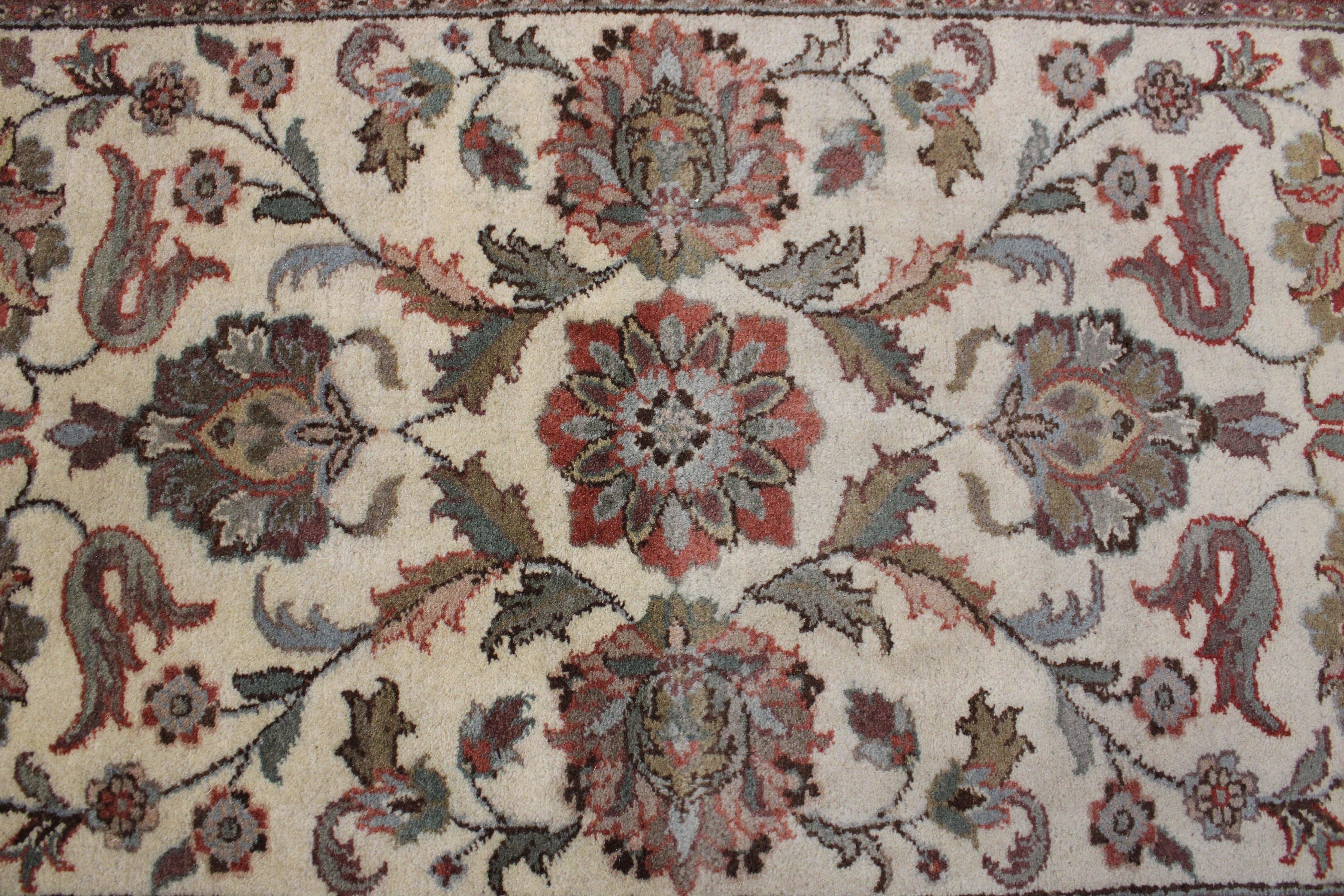 2'6" x 9'10" 10/14 Oushak Hand Knotted Runner Rug