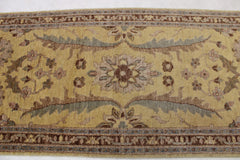 2'8" x 9'11" Tribal Oushak Hand Knotted Runner