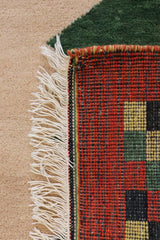 Gabbeh Design Rug, Geometric Rug, Floral Rug