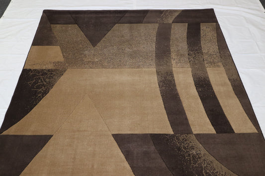 Traditional Rug, 8x10 Area Rug, Indian Rug