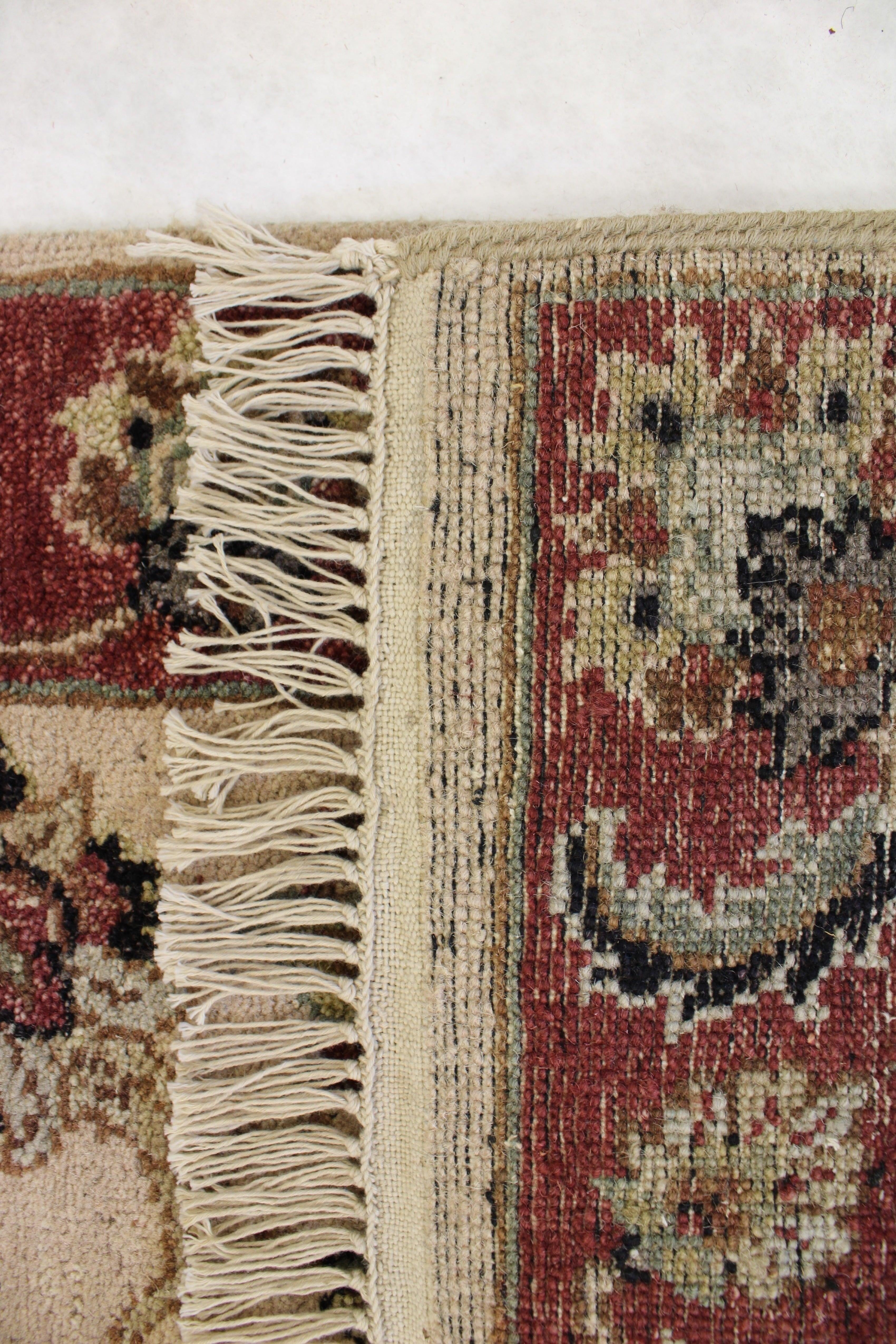 2'7" x 13'5" Indian Hand Knotted Runner