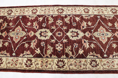 2'8" x 11'3" Oushak Hand Knotted Runner