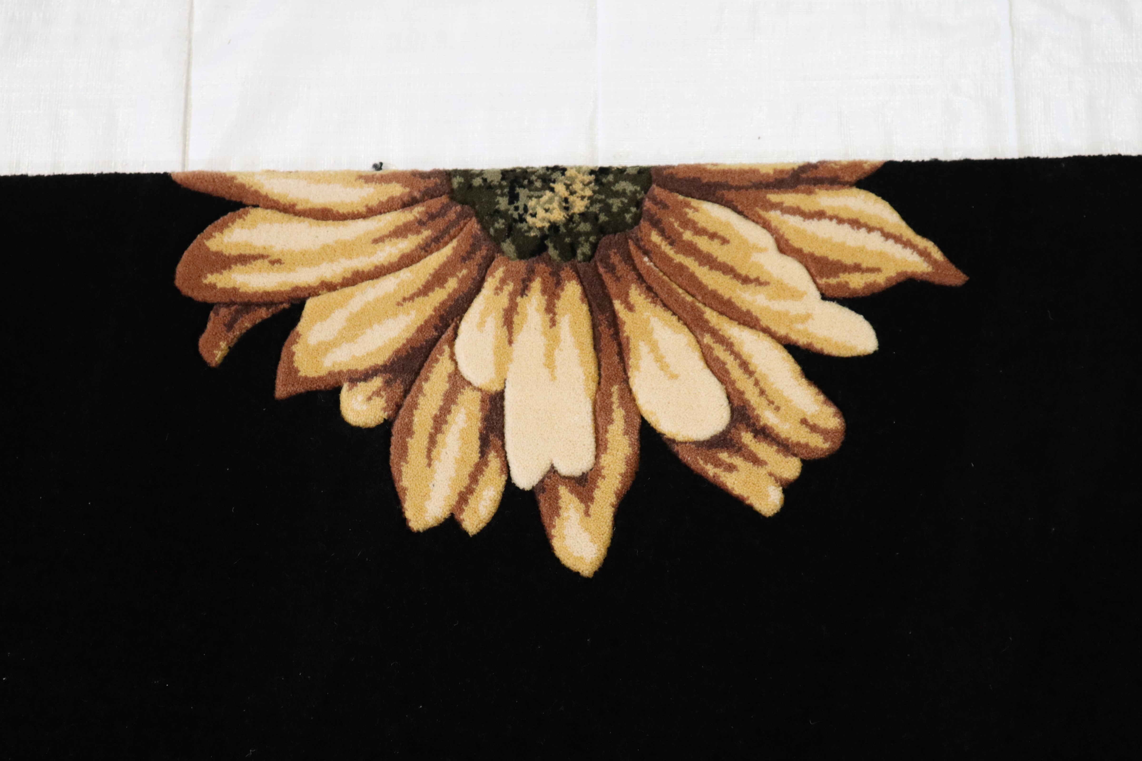 Hand Tufted Rug, Daisy M Design Rug, Indian Rug, 8x11 Rug