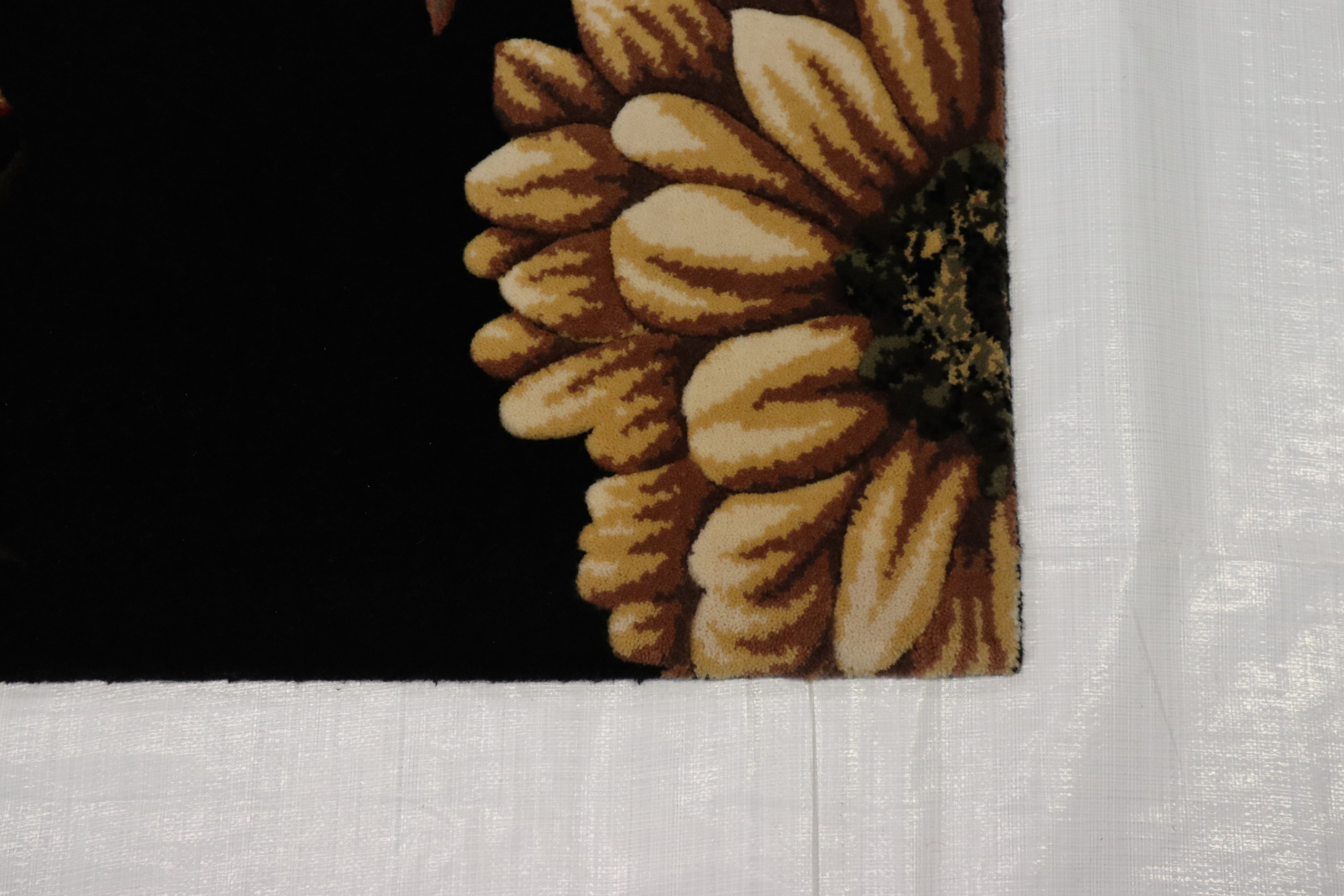 Hand Tufted Rug, Daisy M Design Rug, Indian Rug, 8x11 Rug