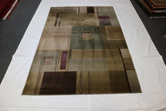 Hand Tufted Rug, Contemporary Rug, 8x11 Area Rug
