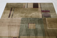 Hand Tufted Rug, Contemporary Rug, 8x11 Area Rug