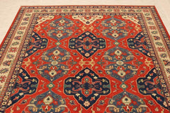 Kazak Rug, Colorful Rugs, Tribal Rugs, What Size Rug For Living Room, Afghan Rug