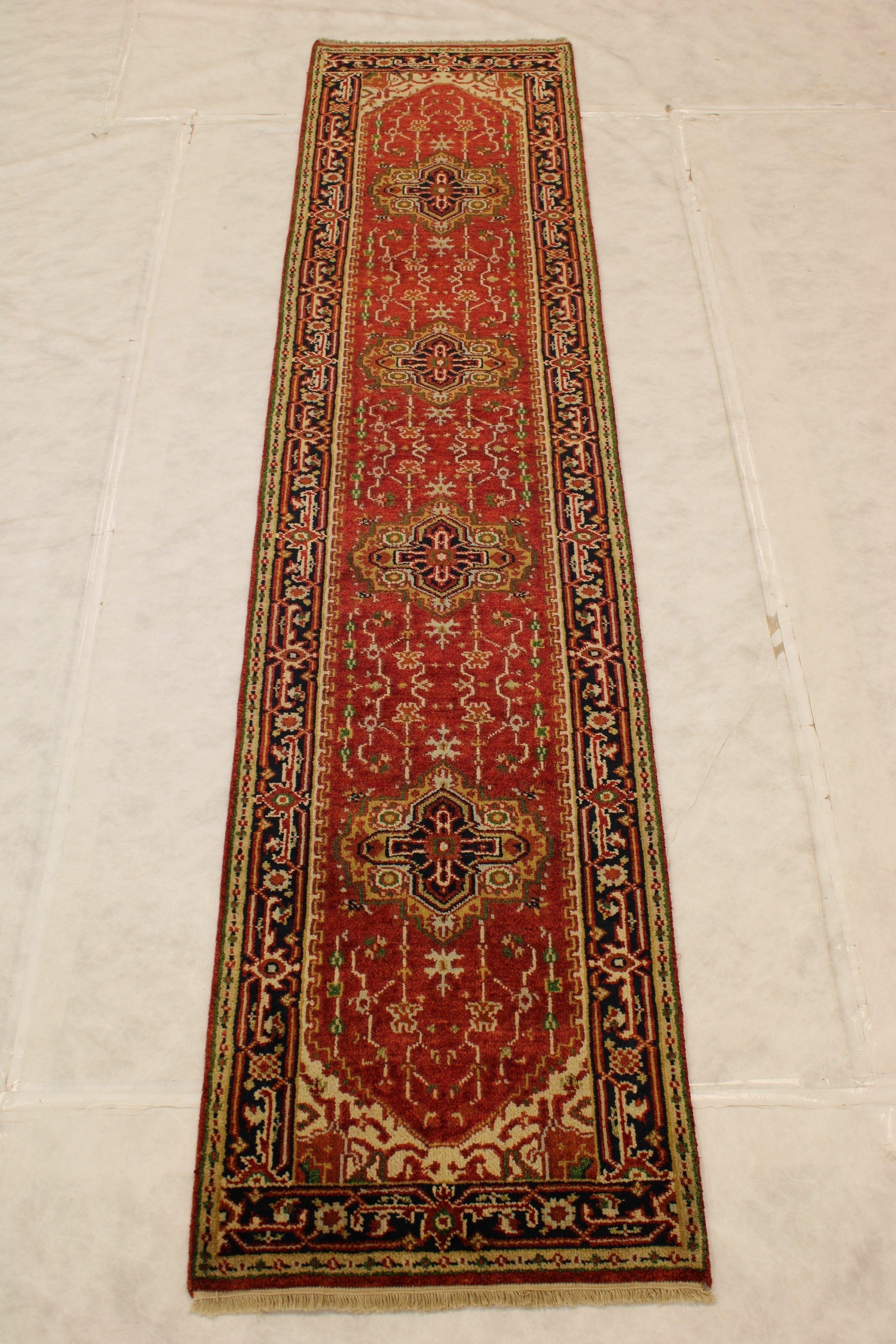 Serapi, Wool Runner Rugs, Persian Design Rugs, Kitchen Runner, Stairs Runner Rugs