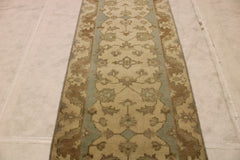 2'8" x 11'8" Oushak Hand Knotted Runner