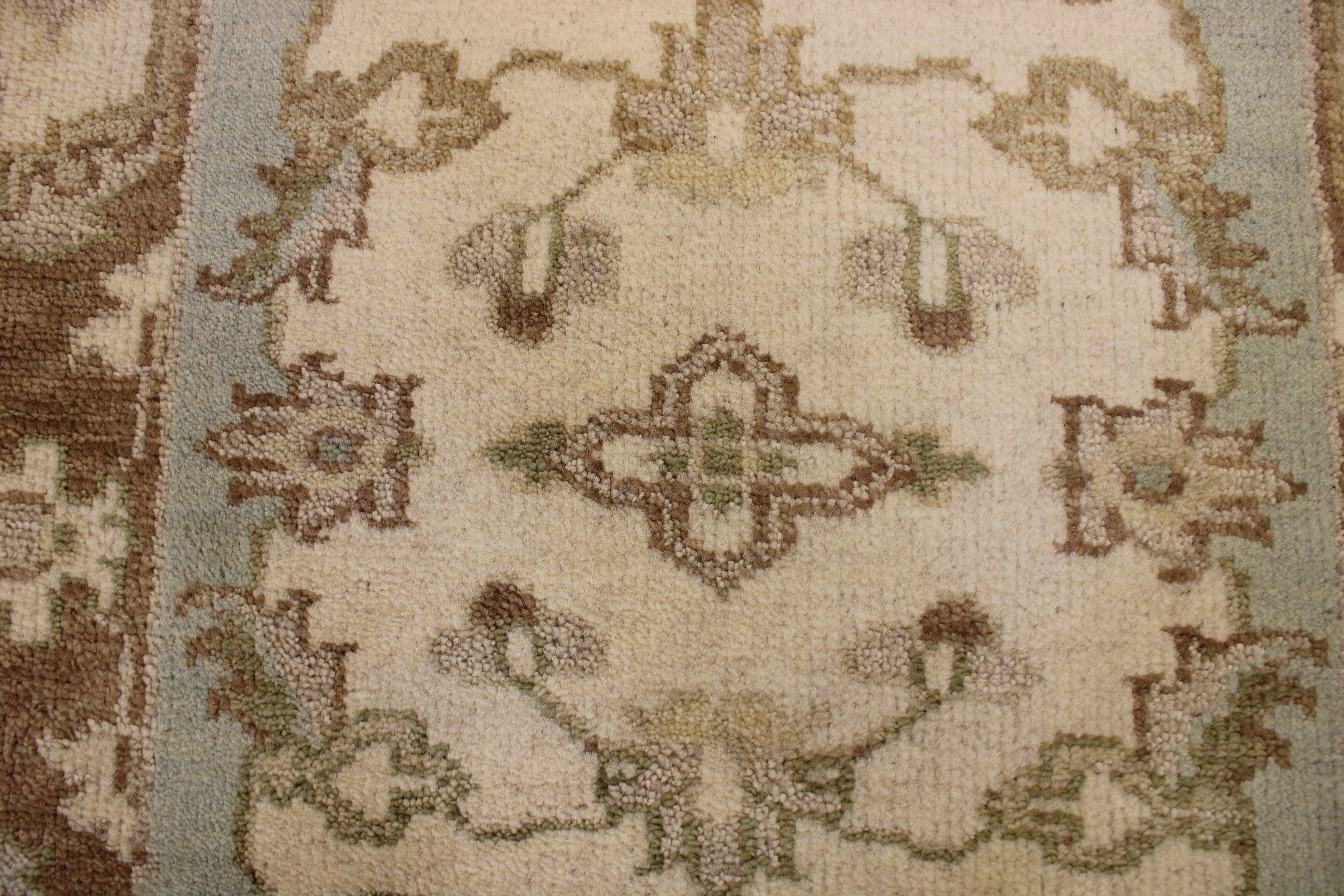 2'8" x 11'8" Oushak Hand Knotted Runner