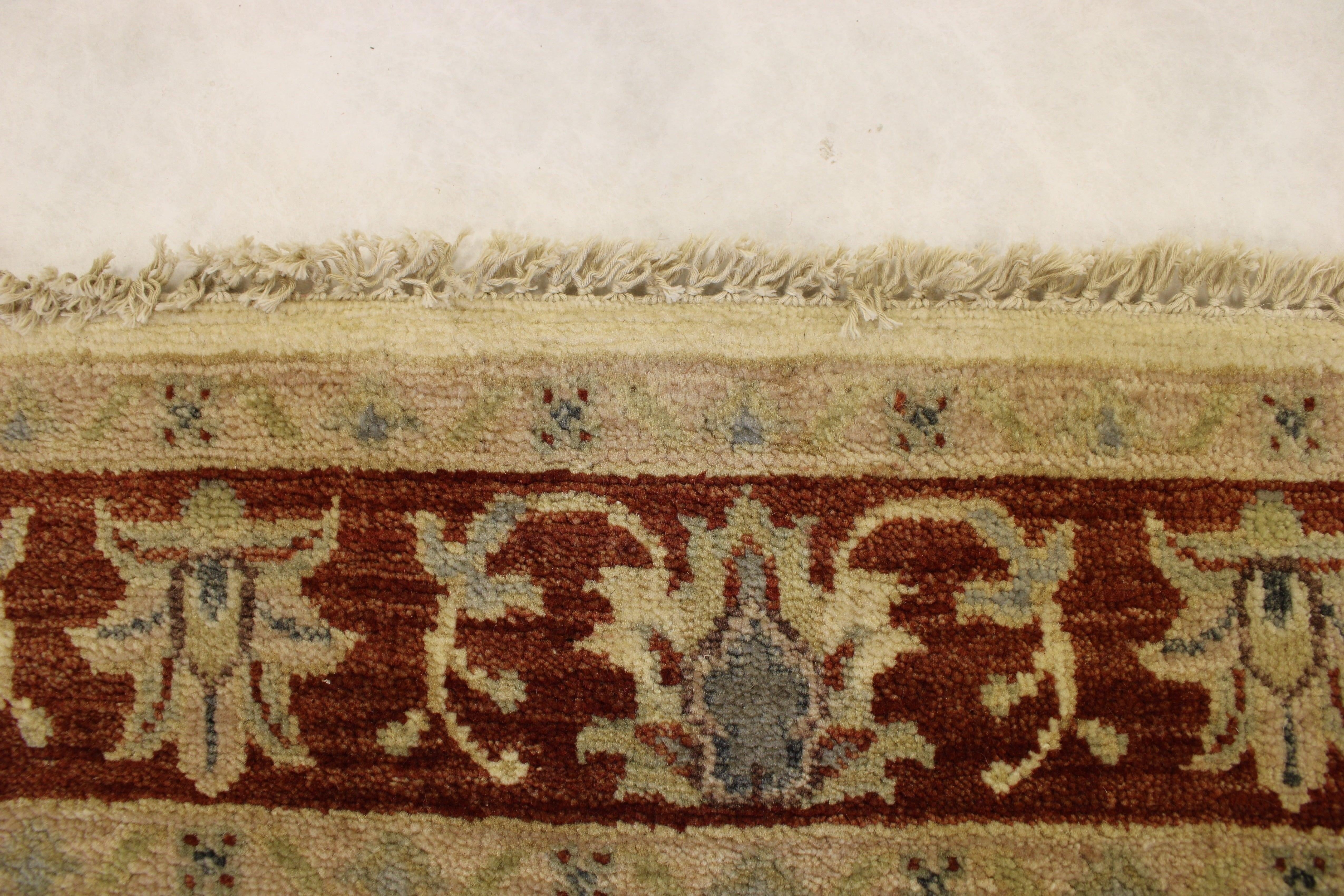 2'8" x 11'1" High Twist Hand Knotted Rug