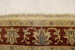 2'8" x 11'1" High Twist Hand Knotted Rug