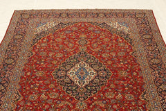 Kashan Rug, Persian Rug Designs, Semi Antique Rug, Area Rug Sizes