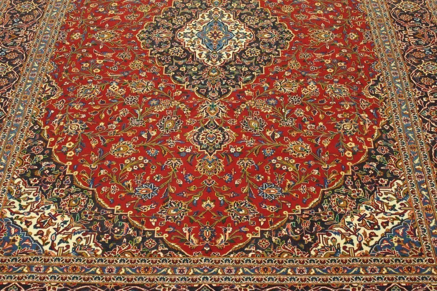 Kashan Rug, Persian Rug Designs, Semi Antique Rug, Area Rug Sizes