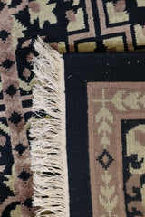 Hand Knotted Rug, Colorful Rug, Indian Wool Rug, 8x10