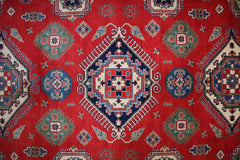 Colorful Area Rug, Afghan Kazak Rug, living spaces rugs