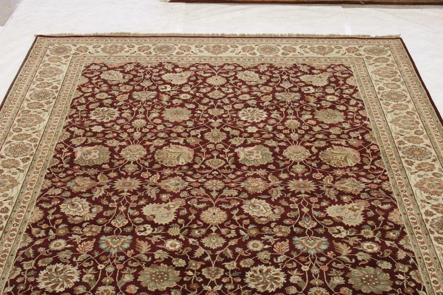 Traditional Rug, Hand Knotted Rugs, 10x14 Area Rugs, Bedroom Rugs