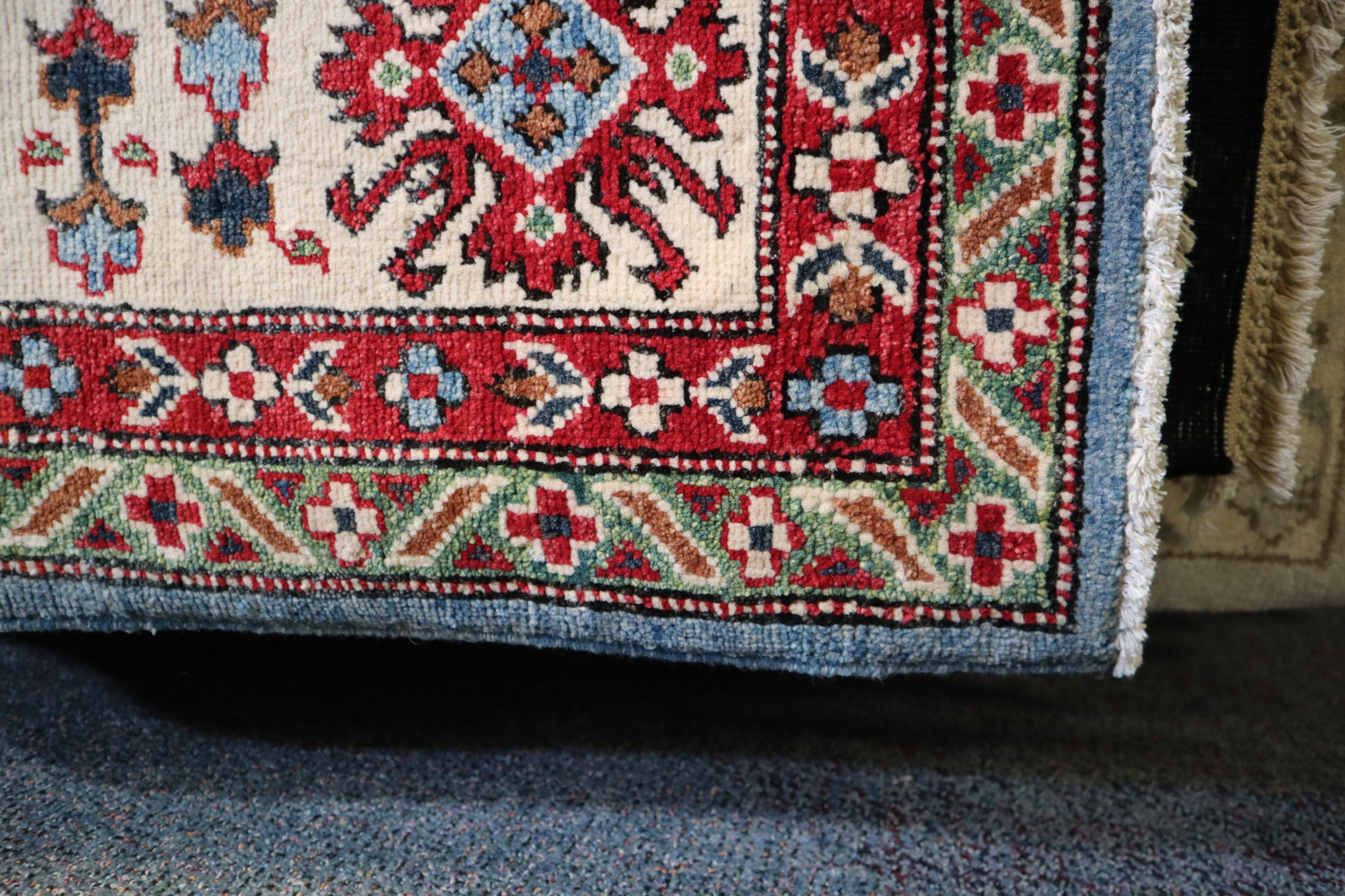 Kazak Rug, Turkoman Rug, Area Rug, rug living room