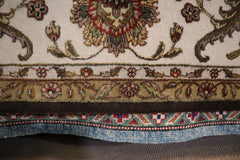 Hand Knotted Rug, Silk Flower Rug, Oriental Style Rug, rugs bed bath and beyond