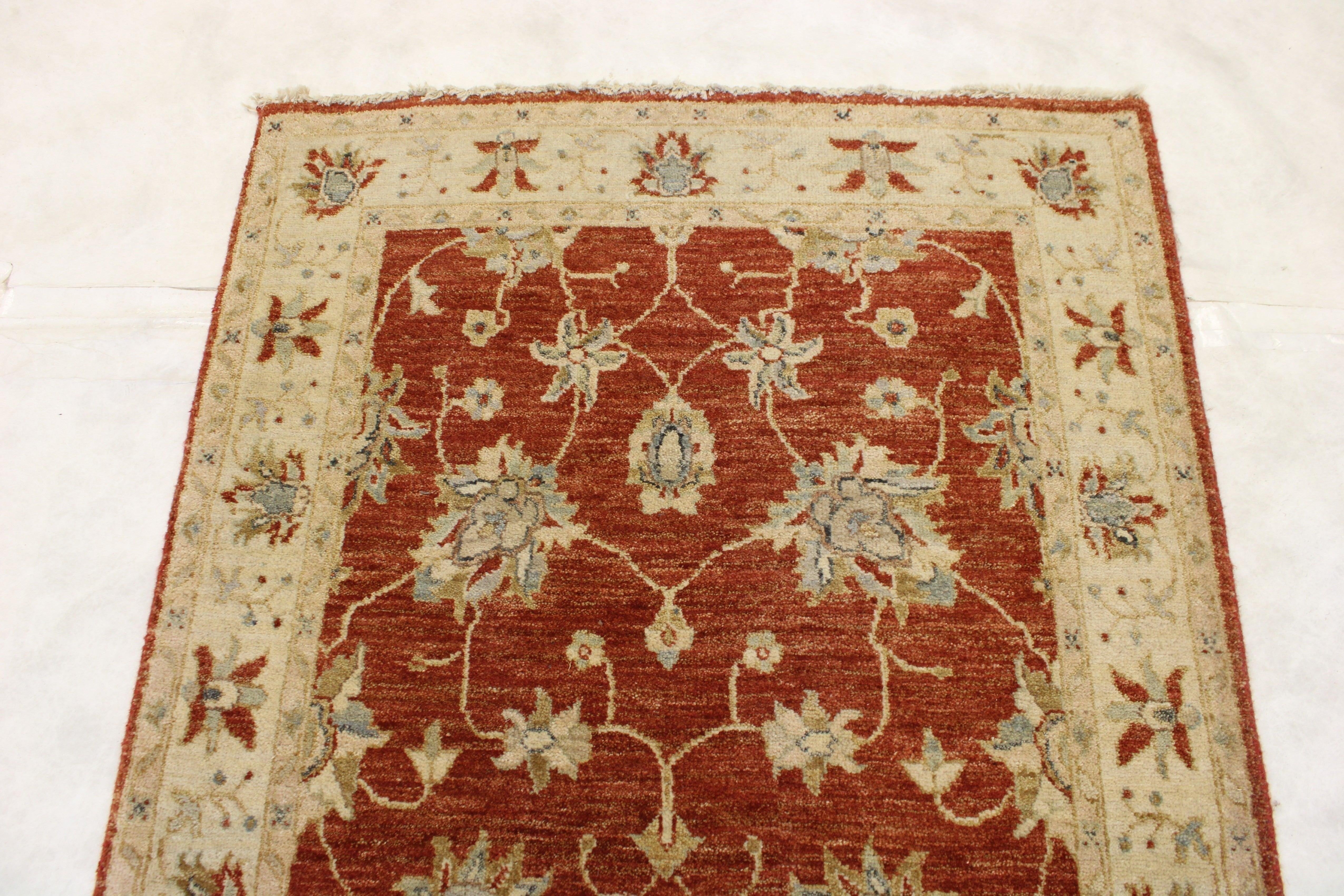 Red Runner Rug, Oushak Rugs, Wool Runner Rugs, Hall Runner, Stairs Runner Rugs