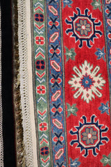 Kazak Rug, Tribal Rug, Vegetable Dye Rug, Rugs To Go