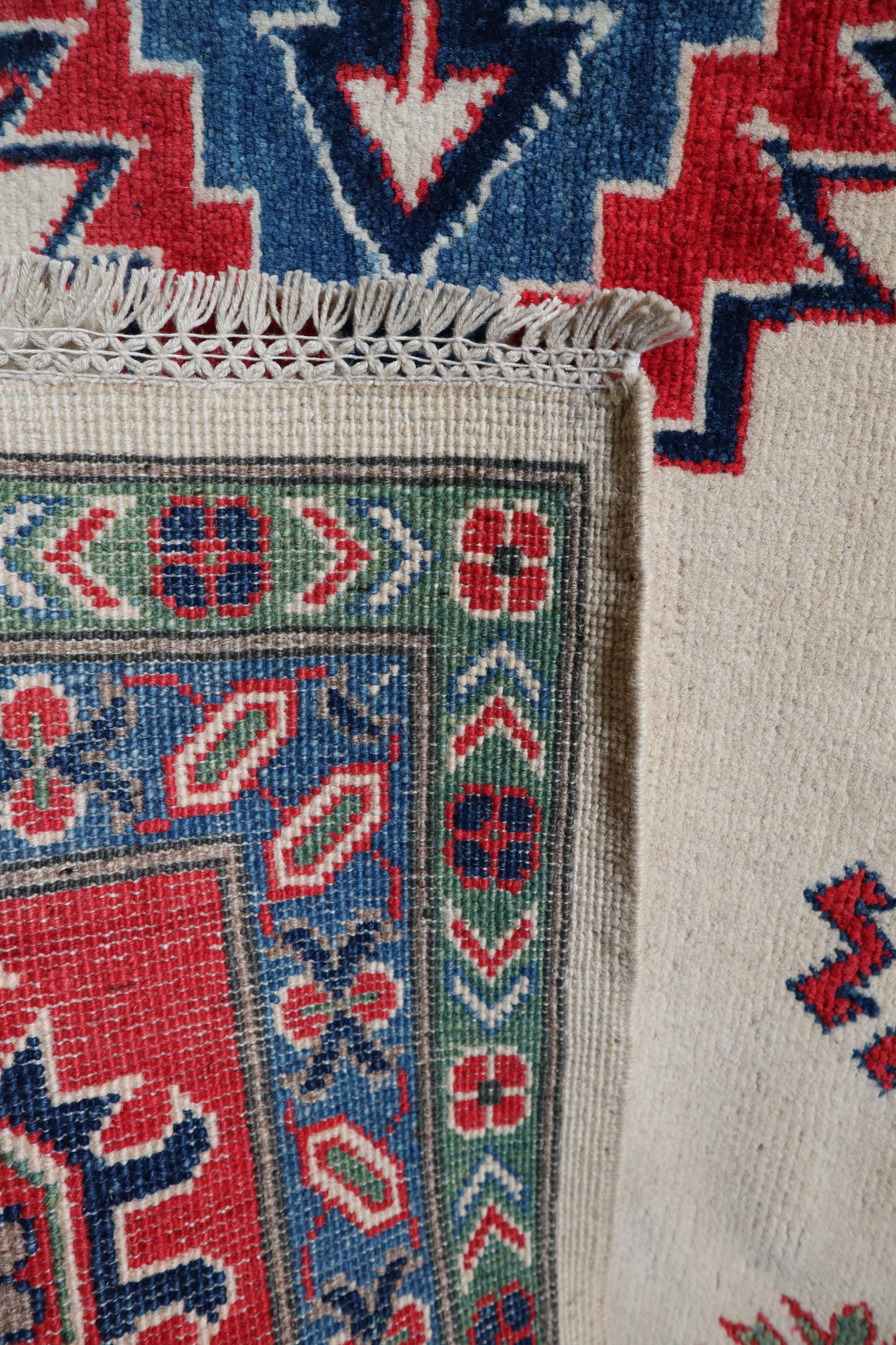 Kazak Rug, Tribal Rug, Vegetable Dye Rug, Rugs To Go