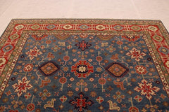 Tribal Rug, Kazak Rug, Afghan Rug, Colorful Rugs, What Size Rug For Bedroom
