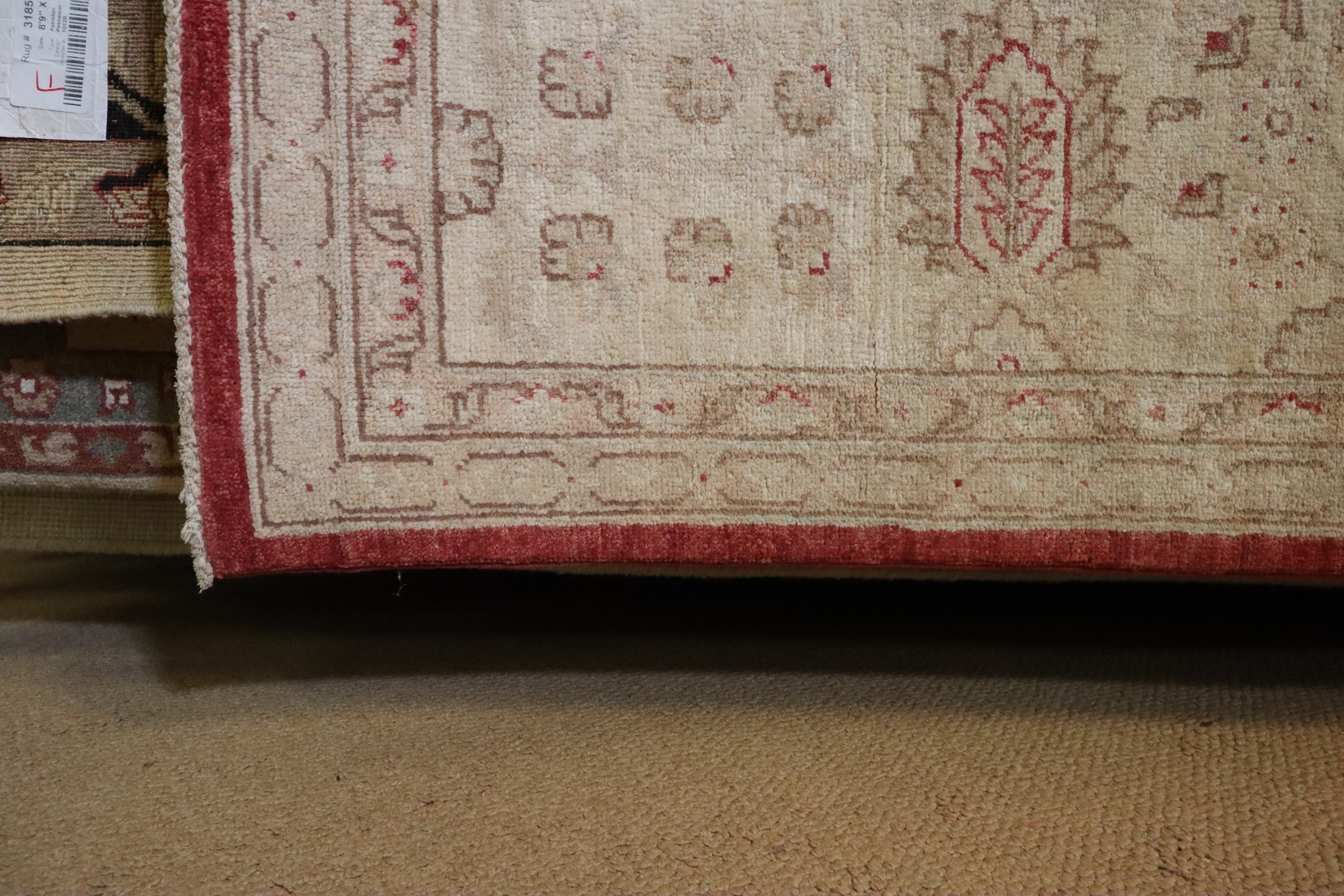 Peshawar Rug, Hand Knotted Afghan Rug, Area Rug Sizes