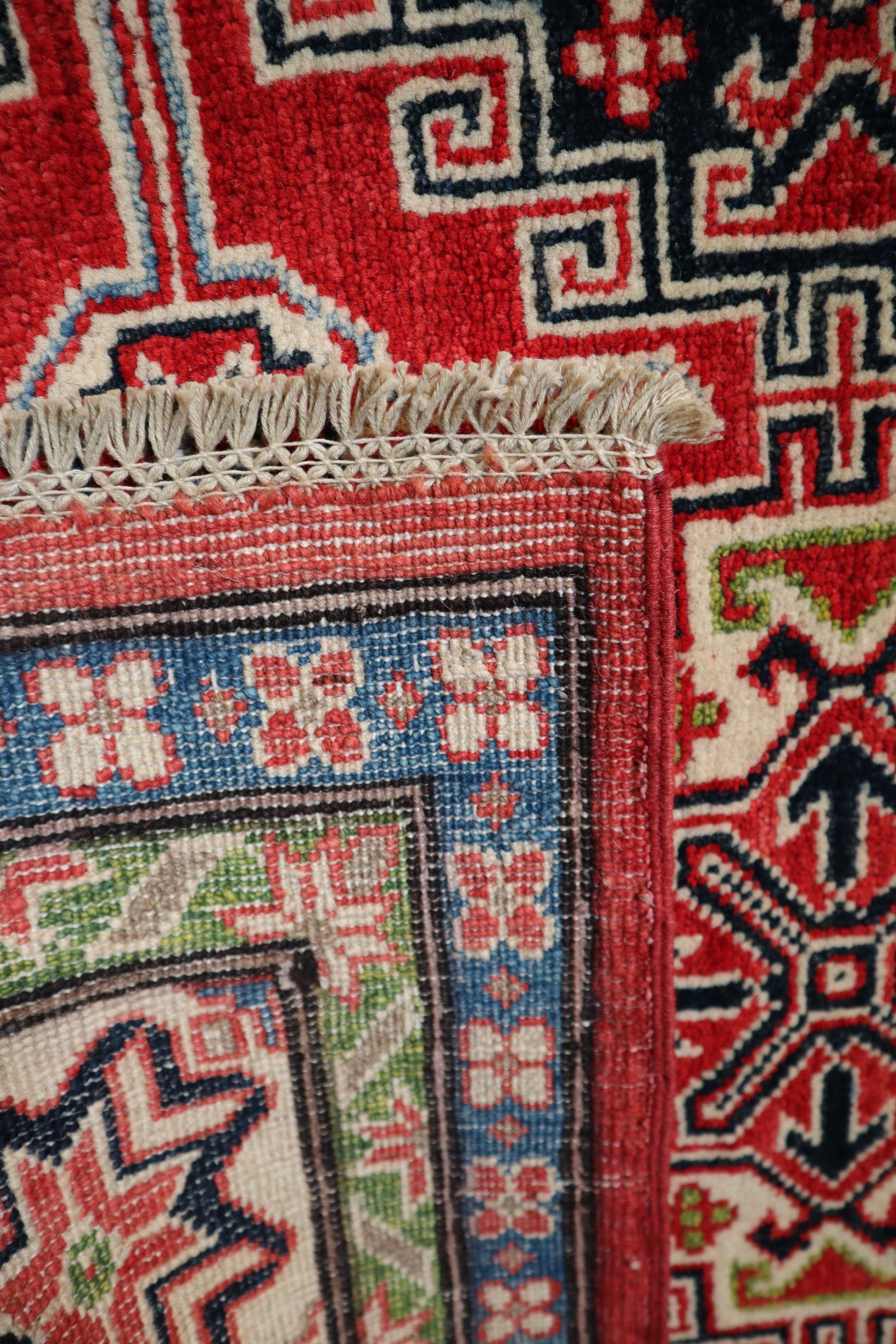 Kazak Rug, Tribal Rug, Afghan Rug 9x12, arearugs.com