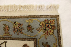 Silk Flower Rug, Persian Rugs, Hand Knotted Rugs, Best Area Rugs For Kitchen, Best Rug Material For Entryway