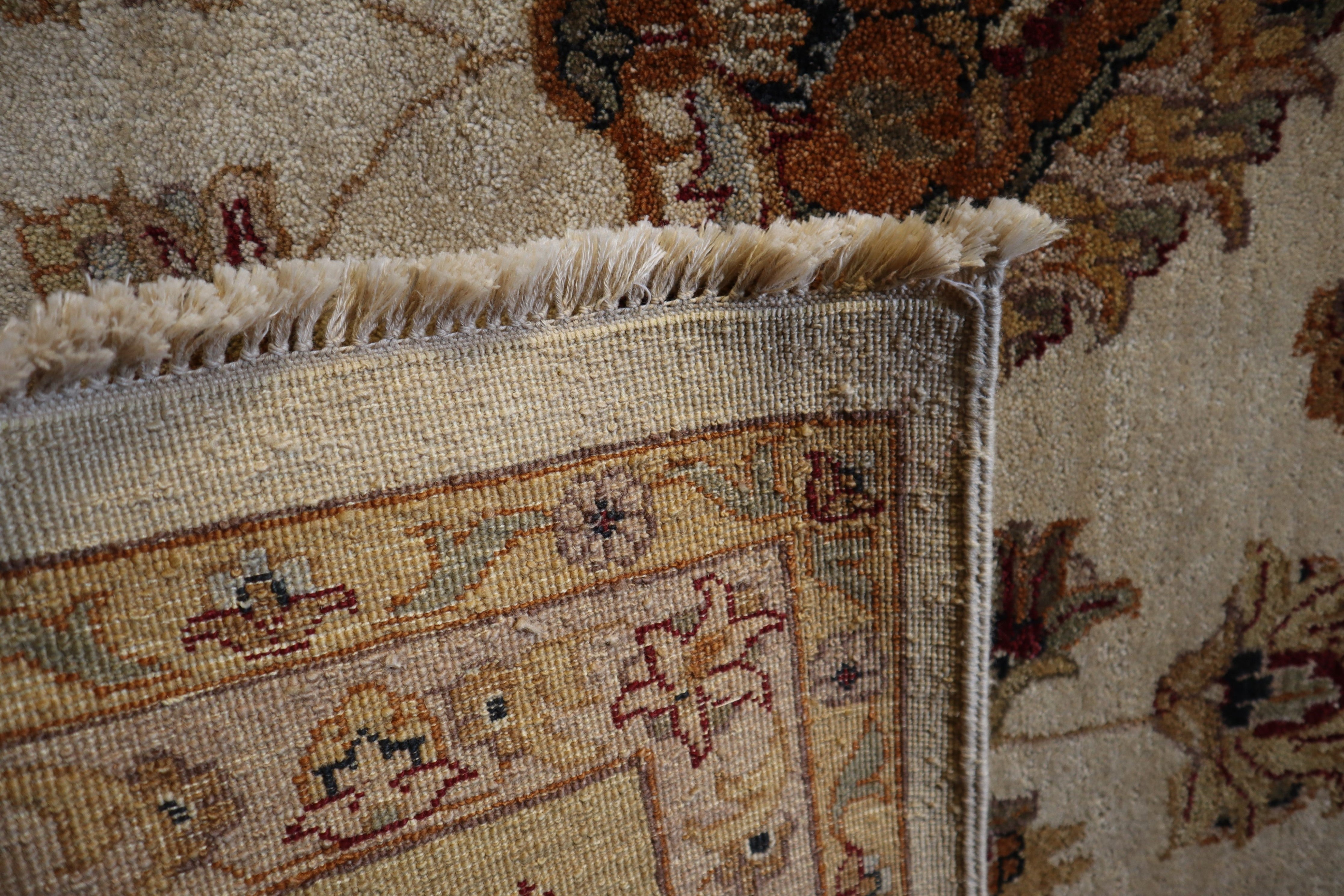 Traditional Rug, Ivory Rug, Wool Indian Rug, bed bath and beyond area rugs