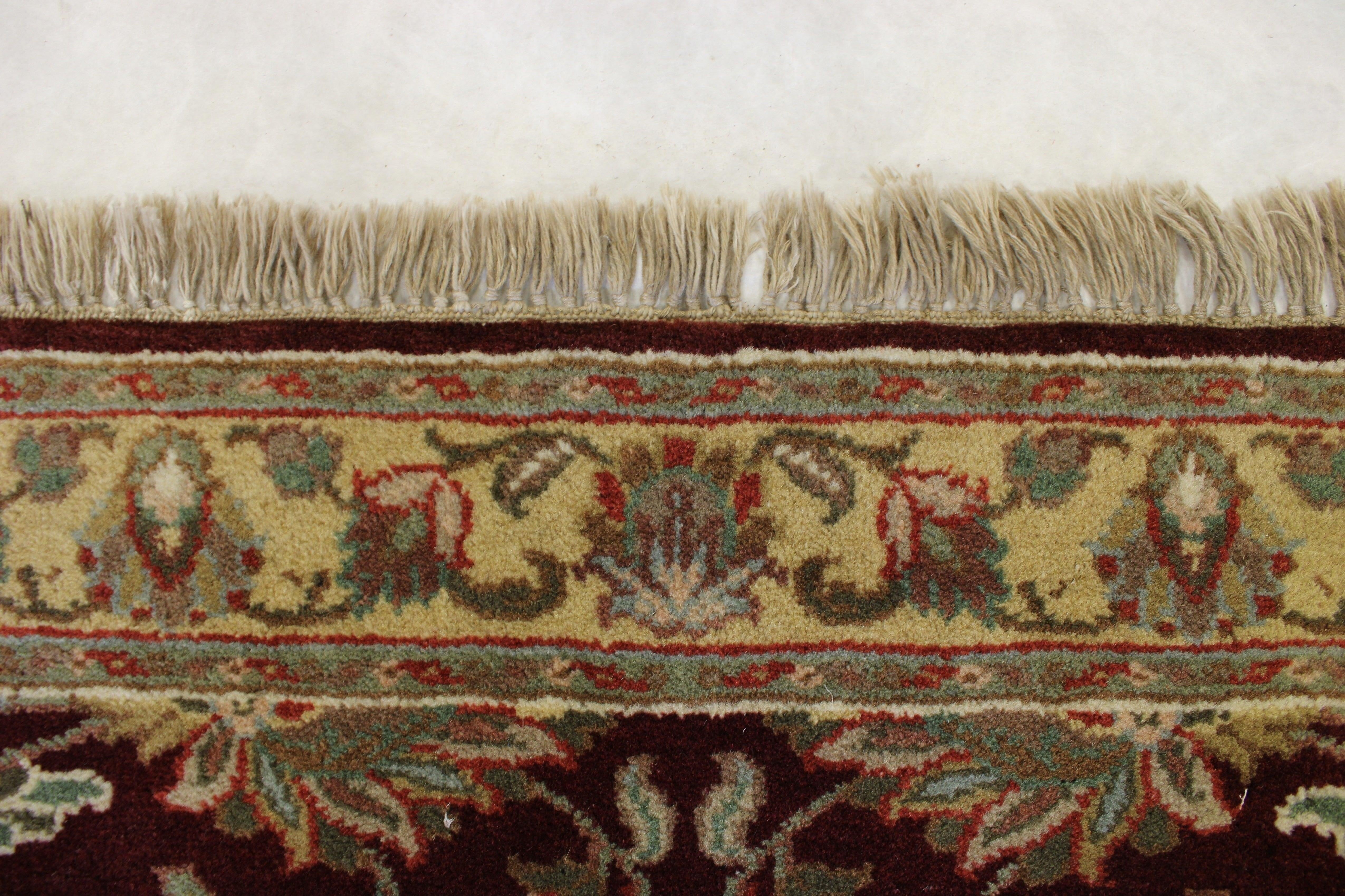 2'7" x 9'10" Oushak Hand Knotted Rug